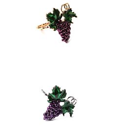 Servet ringen 8 stks westers voedsel fruit gespeld druiven parel ring metalen mond doek servies