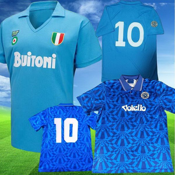 Napoli 10 MARADONA 10 91 93 Maillots de football 87 88 Maillot de football yakuda meilleur magasin en ligne local de sport Personnalisé Dropshipping Accepté HOMMES