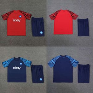 Napoli Jersey voetbaljersey set jongensmeisjes tanktop 2024 Serie een zomerse impopulaire trainingstrui