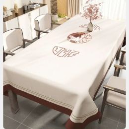 Nappe de tafel rechthoekige mantel azul turquesa manteles de mesa redonda tela polister 12atyxbx01