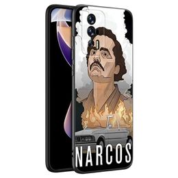 Narcos TV Series Pablo Escobar Case pour Xiaomi Redmi K40 K50 Note de jeu 5 6 K20 K60 PRO 7A 8A 9A 9C 9I 9T 10A 10C 12C A1 A2