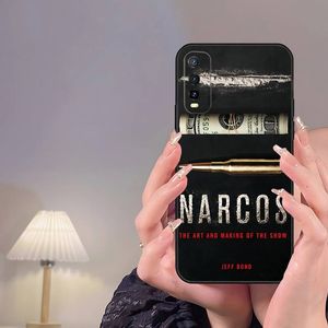 Narcos tv -serie Pablo Escobar -telefoonhoesje voor Vivo Y95 Y93 Y20 V19 V17 V15 Pro X60 Nex Soft Black Funda
