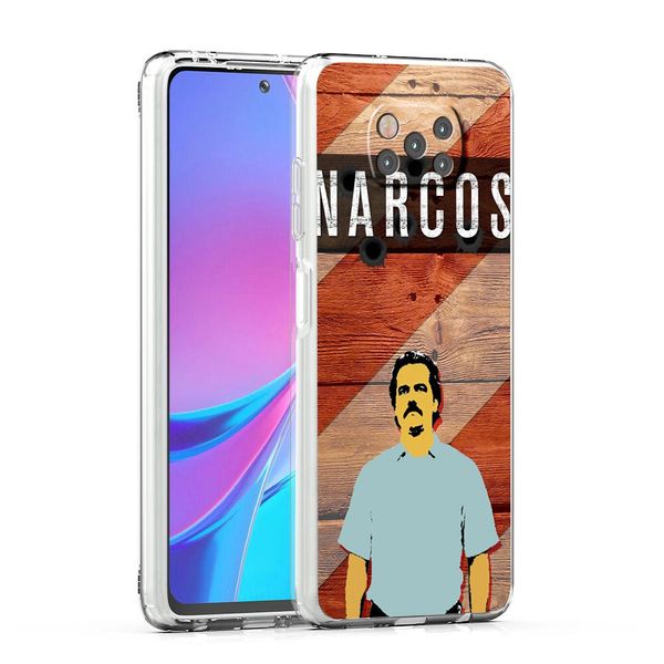 Narcos TV Series Pablo Escobar Phone Case pour Xiaomi Poco X3 NFC F3 M3 X4 X5 Pro 5G Mi 11 12 Lite Ultra 11t 11x 12t Pro Cover