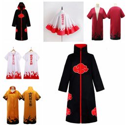 Costume Naruto Cape d'organisation Xiao, costume de cosplay Uchiba Minuta, cape d'halloween Roku, dessin animé japonais, costume de cosplay