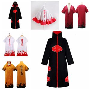 Naruto kostuum Xiao Organisatie Cape cosplay kostuum Uchiba Minuta Halloween cape Roku Japanse anime cartoon cosplay kostuum