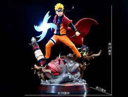 Naruto GK Burning Wind Toad Fairy Naruto Sasuke Vortex Píldora espiral Estatua Decoración Hand Office8334702