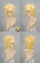 Naruto Yondaime Hokage Wave Feng Shui porte Blonde Blonde Cosplay Party Anime Wiggtgtgtgtgt Nouvelle qualité 5979162