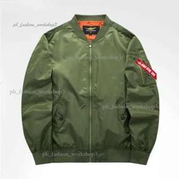 Nasa Fall-flight Pilot Jacket Coat Zwart Groen Bomber Ma1 Heren Bomberjacks Nasa Borduurhonkbaljassen met Rits 747