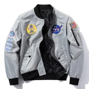 NASA TOP MAN JAAG NIEUWE DUBKE ZWERD KLAAG VAN HENS VOOR CASUAL SPORT JAAD JAAD AUTUNSTEL/WINTER Vluchtpak Hoogwaardige Warm Jacket Topjas Casual Womna Clede 695 824