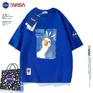 NASA x Daily Outfit T-shirt coupe ample pour jeunes adultes T-shirts pour hommes Femmes T-shirts de créateurs Cotons Tops Homme Chemise décontractée Vêtements de luxe