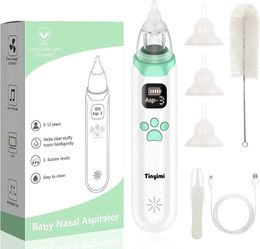 Aspirateurs nasaux # Aspirateur nasal pour bébé nettoyant pour le nez en Silicone aspiration réglable sécurité de la santé des enfants produits de soins pour bébés pratiques à faible bruit 231019