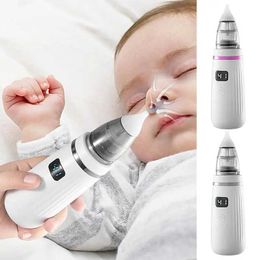 Aspiradores nasales# Inhalador nasal de bebé Inhalador nasal eléctrico Inhalador de 5 etapas Inhalador nasal tranquilo adecuado para bebés y niños ayuda a mantener la salud D240516