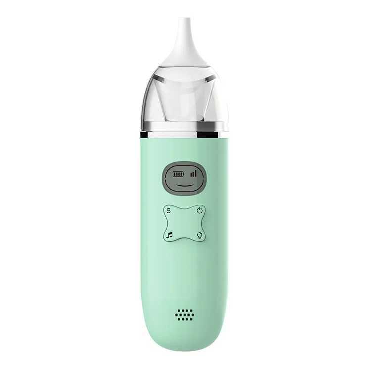 Nasala aspiratorer# Baby Nasal Inhalator NOSTRIL RENGING Vakuum Inhalator Electric Inhalator Nozzle Pump MUCUS Nyfödda hygienprodukter D240516