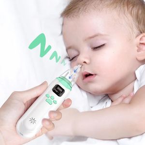 Nasal Aspirators# Electric Baby Nasal Vacuum Cleaner Infant Nasal Aspirator born Hygiene Kit Mucus Runny Nose Inhaler Kids Healthy Care Stuff 231019