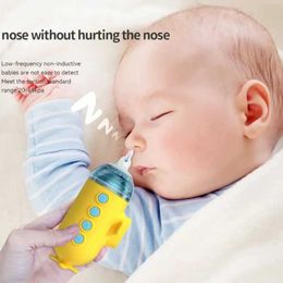 Aspirateurs nasaux # pulvérisateur de nez électrique pour enfants Electric Baby Naser Cleaner Aspirable Aspirable Aspirable SAFE ET LED LED LED LED MUSIQUE AOTOS D240516