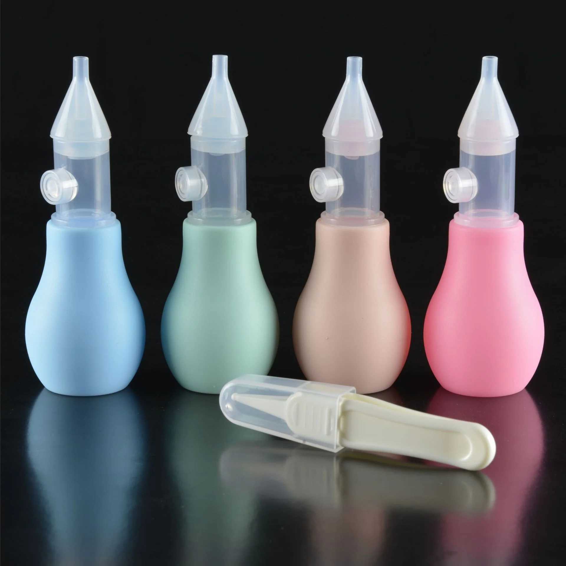 Nasala aspiratorer# Ny typ av babyhandpump Nasal renare anti omvänd transkription Liquid Silicone Absorber D240516