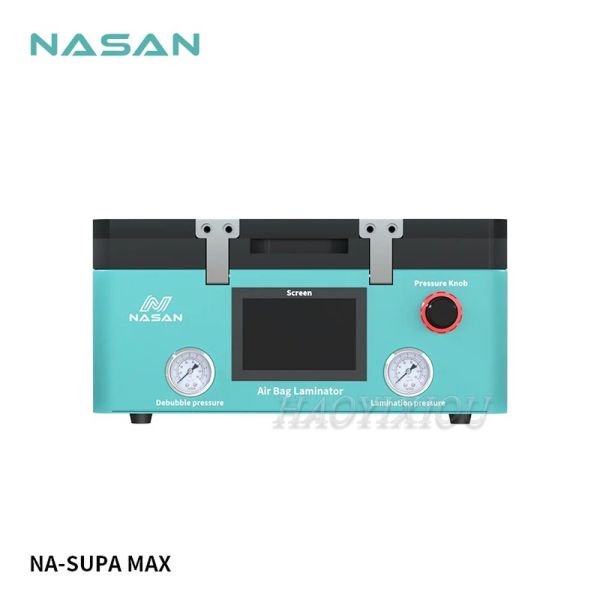 Nasan Na-Supa Max de 15 pulgadas OCA Laminator Máquina para la pantalla plana curva de mesa 2 en 1 LCD Lamining y Air Bubble Retire