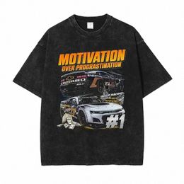 Nascar T-shirt Vintage Wed Racing Y2K T-shirt Streetwear Motor Sport manches courtes Harajuku HD DTG Imprimer Tops Tees Hommes Cott b5hu #