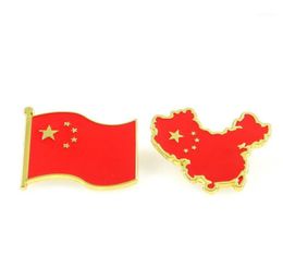 Nationale vlag van de People039S Republiek China pin broche backpack tassen badge kleding cadeau voor vrouwen mannen mode sieraden1 QA1464739