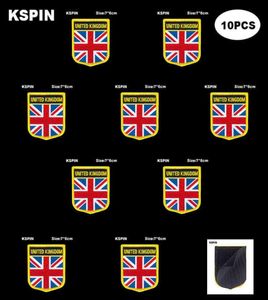Batte-forme de crochet de patch national drapeau United Royaume