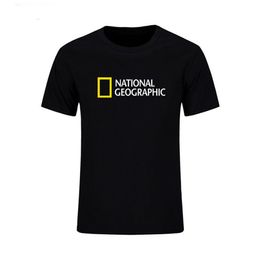 National Geographic T-shirt Sitcom Mannelijke Man Korte Mouw Katoenen T-shirt Mannen Vrouwen Mode Oversized T-shirts 220608