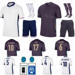 Équipe nationale 18 Bowen Soccer Jerseys Men Youth 5 Stones 6 Maguire 2 Walker 7 Grealish 14 Phillips 17 Saka 19 Rashford Toney Football Shirt Kits Euro Cup 24 25 Yingguo