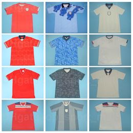 Nationale Team 1989 1990 1992 1994 Retro OWEN Voetbalshirts Vintage SCHOLES ROBSON LAMPARD HESKEY PLATT BEARDSLEY LINEKER McDERMOTT Voetbalshirt Kits YingGuo