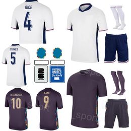 Nationaal Team 6 Maguire Soccer Jersey Man Kids 24-25 Euro Cup 2 Walker 7 Grealish 14 Phillips 17 Saka 19 Rashford 18 Bowen Stones Bellingham voetbalshirt Kits Yingguo