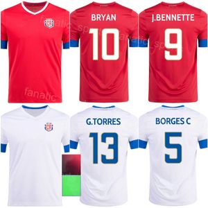 Maillot de l'équipe nationale de football Carlos Martinez Costa Rica Coupe du monde 2022 Alvaro Zamora Bryan Ruiz Brandon Aguilera Keylor Navas Ronald Matarrita Kits de maillots de football