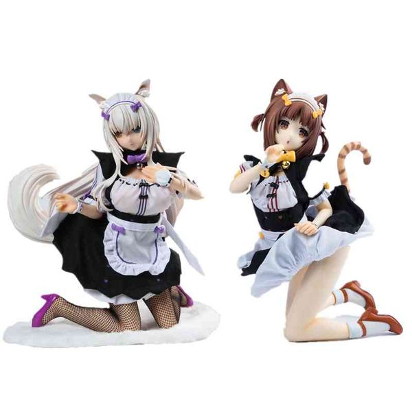 Native Binding NEKOPARA Azuki Soft Sexy Girls PVC Action Figure Jouet Anime 1/4 Échelle Adulte Statue Collection Modèle Poupée Cadeau 24 cm Q0522