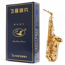 Natural Alto Sax Reeds Saxophone Reeds BB Clarinet Reeds pour EB Alto Tenor Soprano Sax BB Clarinette Classical Popular Jazz Blues