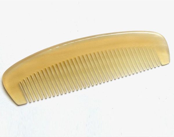 Natural Amber Ox Corne Poix de peigne Brosses à cheveux sans soins de santé statiques Brosses de cheveux pour les soins des cheveux5201317