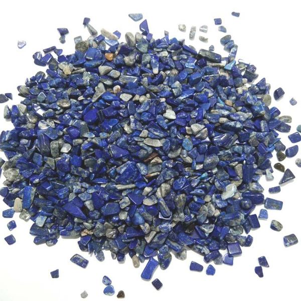 Naturel bleu Lapis Lazuli Quartz cristal poli gravier spécimen santé guérison décoration de la maison pour aquarium pierre