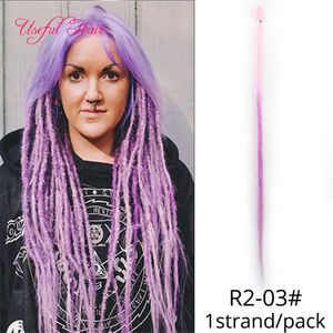 Natuurlijke Dreadlocks Extenties Synthetisch Haak Vlecht Haar Synthetische Haarwol Dreads Groen Vlechten Haar Afro Dreadlocks Men Fashion