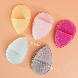 Exfoliante exfoliante de la cara Limpieza Puff Sponge esponja profunda a esponjas cosméticas de banda negra Herramienta limpia facial