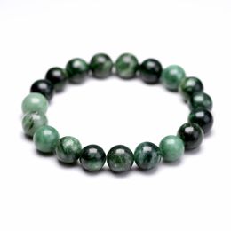 Green Fuchsite Chrome Mica Mica Crystal Stone Beads Bracelets pour les femmes et les hommes Yoga 7 Chakra Meditation Jewerly 240522