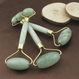 Natuurlijke jade roller gezicht dunne massager jade facial schoonheid massage tool body relax tool