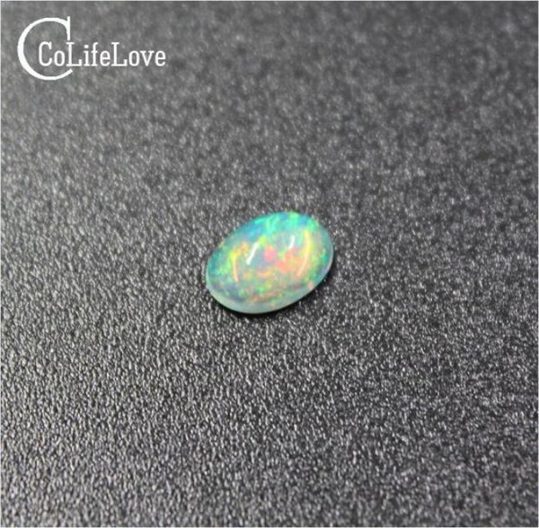 Natural Lia Opal Loose Gemstone para joyería de joyería ovalado precio al por mayor Opal Stone9251059