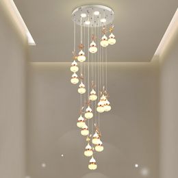 Éclairage naturel Chambre moderne nouveauté lumières lampe pendentif lustres branche d'arbre suspension lumière hôtel salle à manger gourde Christma Kadvb