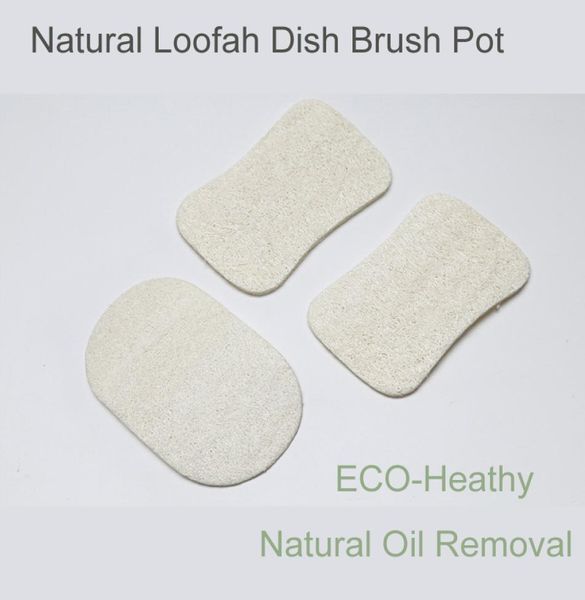 Loofah Natural Pot Pot Loofah Nettoyage Tissu de cuisine outils de nettoyage Back Scurpor Spouleur Exfoliant et Dead Skin Bath Sho2218265