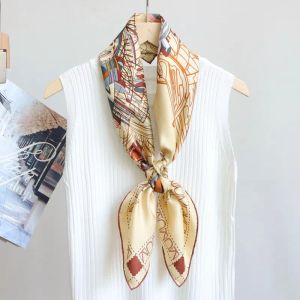 Natuurlijke moerbei sjaal zijden rollerd 90 bandanas vierkant lente zomer foulard femme femme rollende hoofd haartas sjaals 90 cm