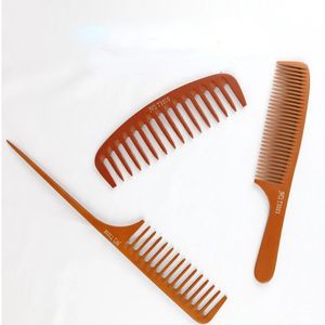 Natural Pear Wood Combs Salon Antistatique antistatique Anti Tangling Wood Partiage Peigt Brosse de coiffure To-Hair Soins outil de coiffure ACCESSOIRES