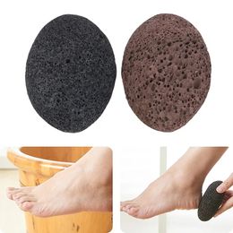 Poux de pierre de pierre de pierre de pierre naturelle Nettoyer la peau de la peau outil de massage de soins de pied Nettoyage
