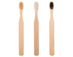 Brosses à dents jetables en bambou pur naturel, portables, poils doux, brosses écologiques, nettoyage buccal, outils de soins 9945453