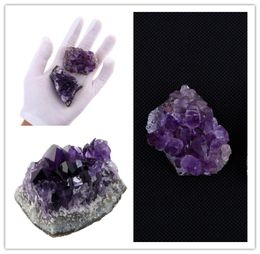 Amethyst Natural Raw Quartz Crystal Cluster Healing Stone Specim Decoration Crafts Hermoso producto Decoración del hogar9085326