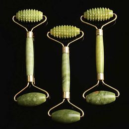 Natuursteen Jade Roller Facial Beauty Massage Face Lift Tools kunstmatige Facial Roller Neck Skin Care Tools