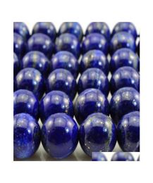 Lapis de pierre naturelle lazuli perles en vrac rond Stron 4 6 8 10 12 14 mm Taille de choix pour la fabrication de bijoux NOSAB12 1YQQ93995042