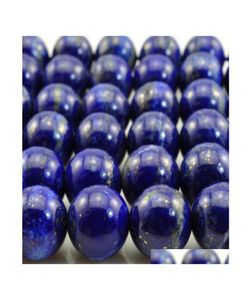 Natuursteen lapis lazuli rond losse kralen streng 4 6 8 10 12 14 mm pick maat voor sieraden maken nosab12 1YQQ93995042