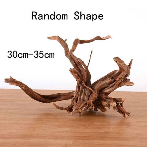 Tronco de árbol Natural, pecera de madera flotante, planta de acuario, decoración de escritorio para el hogar, 268G