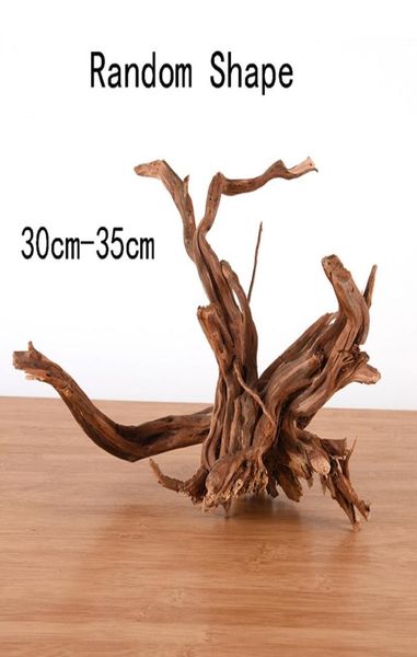 Tune natural Trunk Driftwood Fish Tank Driftwood Aquarium Fish Plant Planta de madera Decoración de acuarios Decoración de escritorio5431410